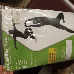 Invisible man costume black